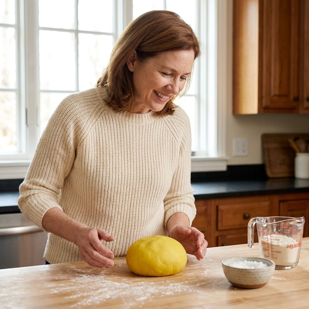 Perfect No-Cook Homemade Playdough