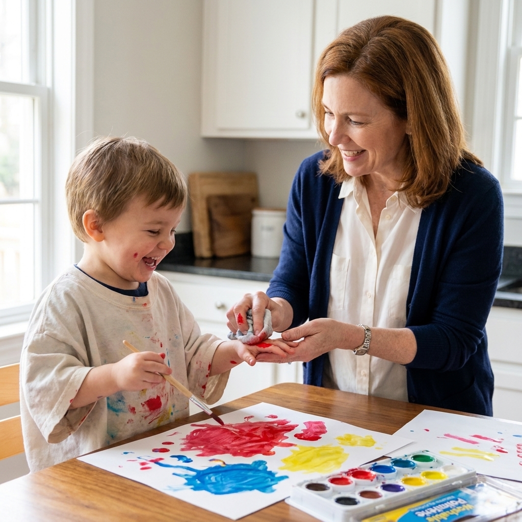 Washable Paints vs. Markers for Kids' Crafts