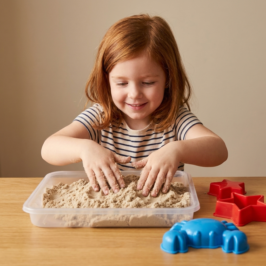 Kinetic Sand vs. Playdough