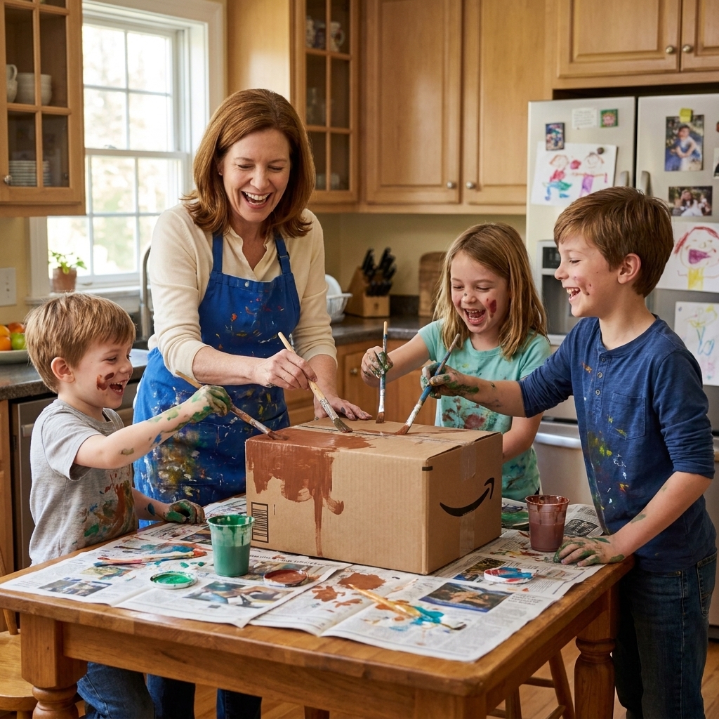 Upcycled Cardboard Box Crafts: 10 Toys You Can Build Today