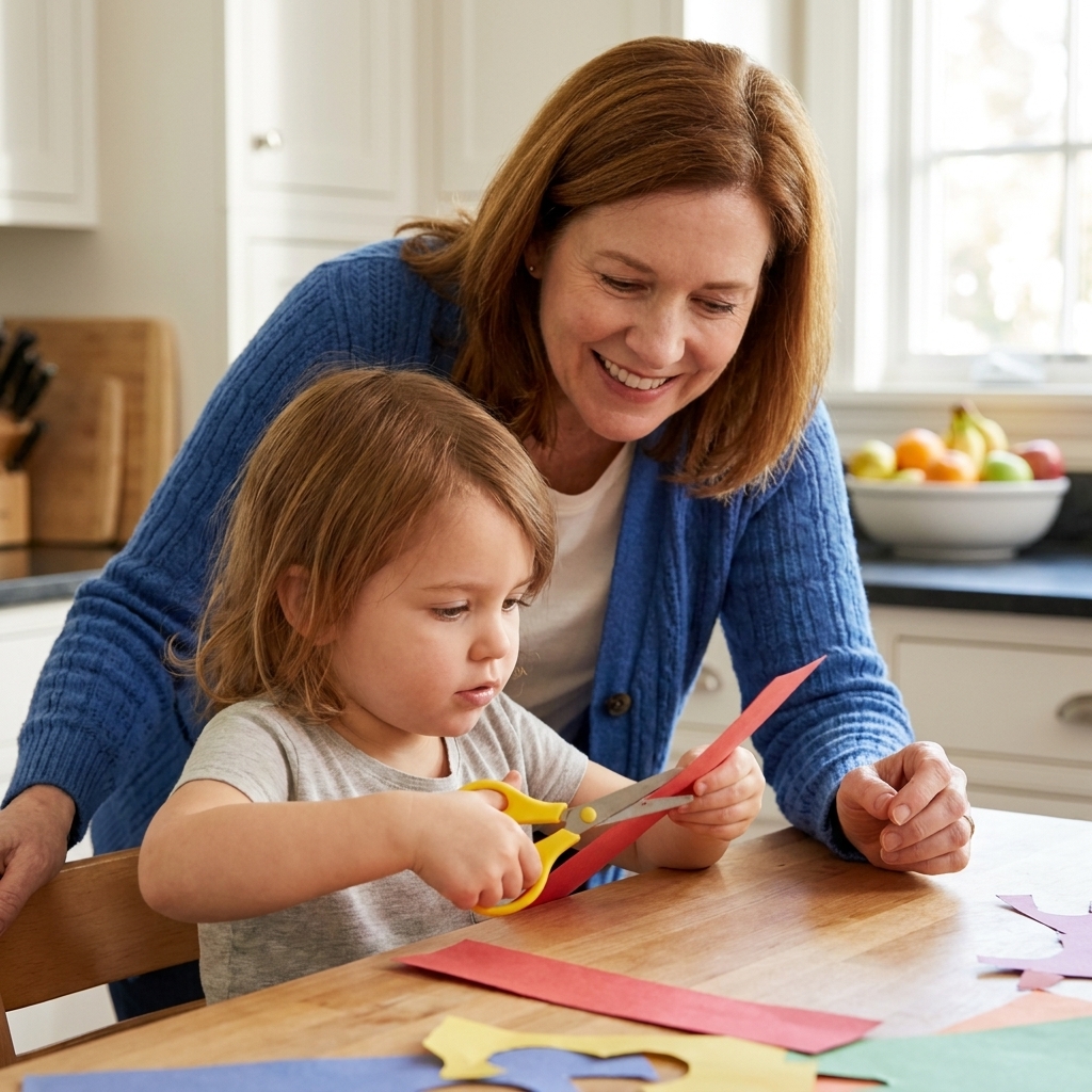 Scissor Skills Progression: 10 Cutting Crafts for Ages 3 to 6