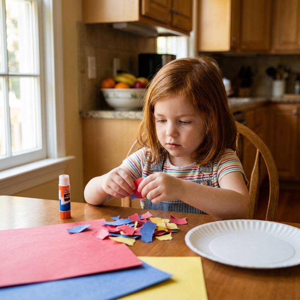Fine Motor Paper Crafts for Preschoolers