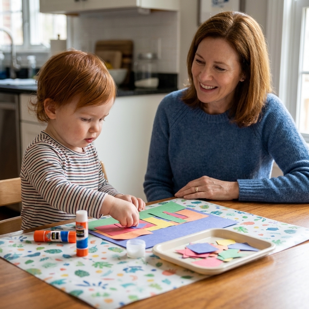Low-Mess Everyday Crafts for Toddlers